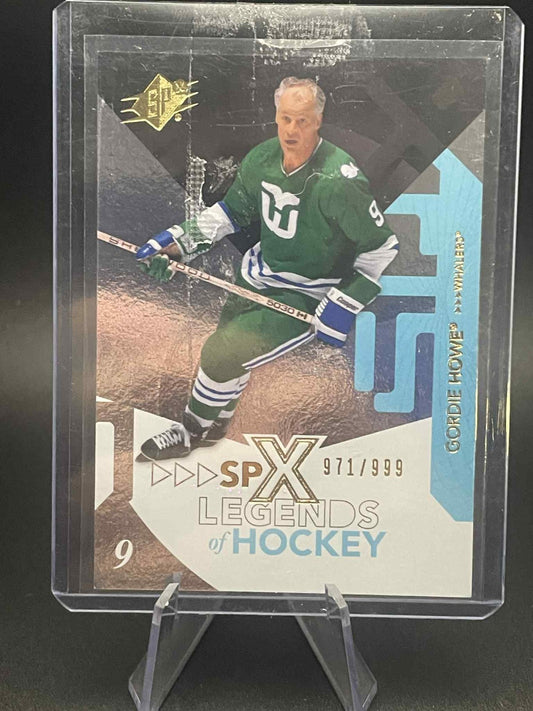 2010-11 SPX Legends of Hockey #107 Gordie Howe Hartford Whalers /999