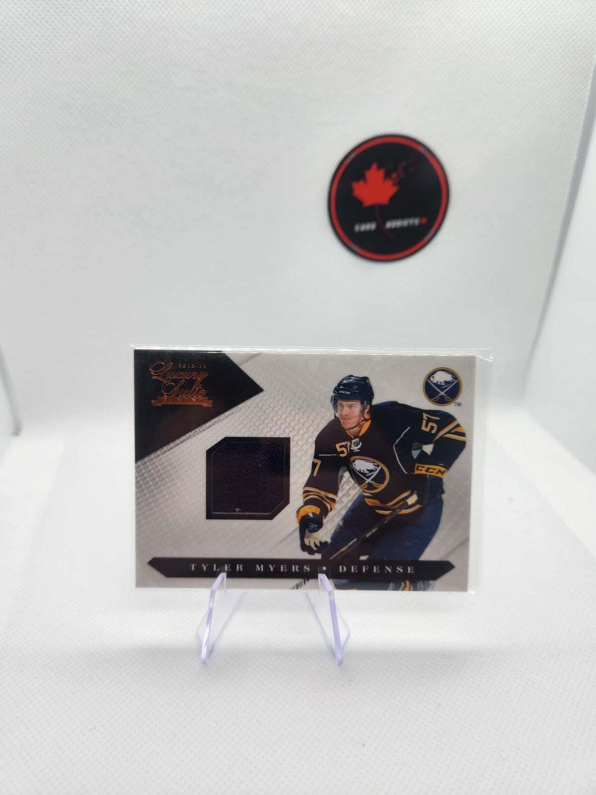 2010-11 Luxury Suite #10 Tyler Myers Jersey /599