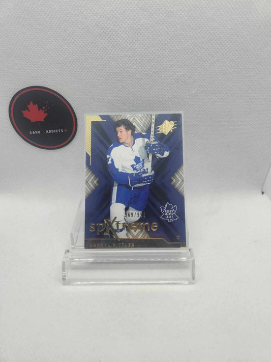 2007-08 SPx Spxtreme Darryl Sittler X17 Toronto Maple Leafs /999