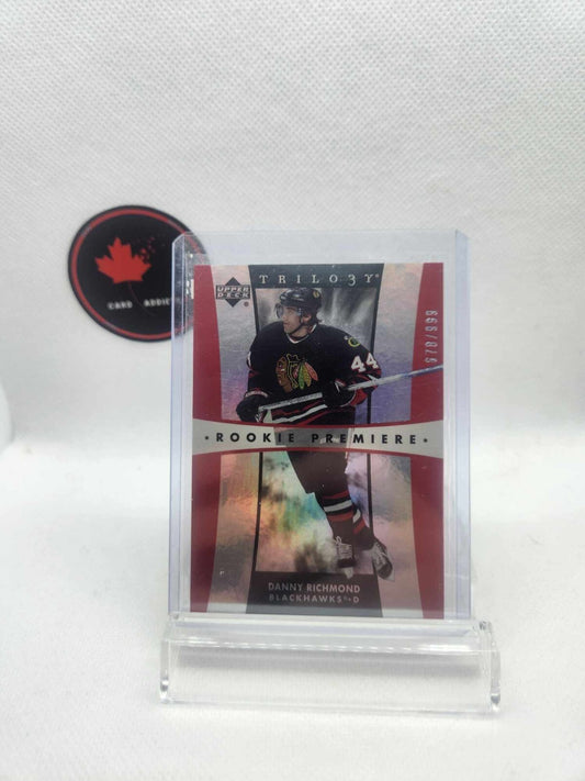 Danny Richmond Blackhawks 2005-06 NHL Trilogy Rookie Premier #236 /999