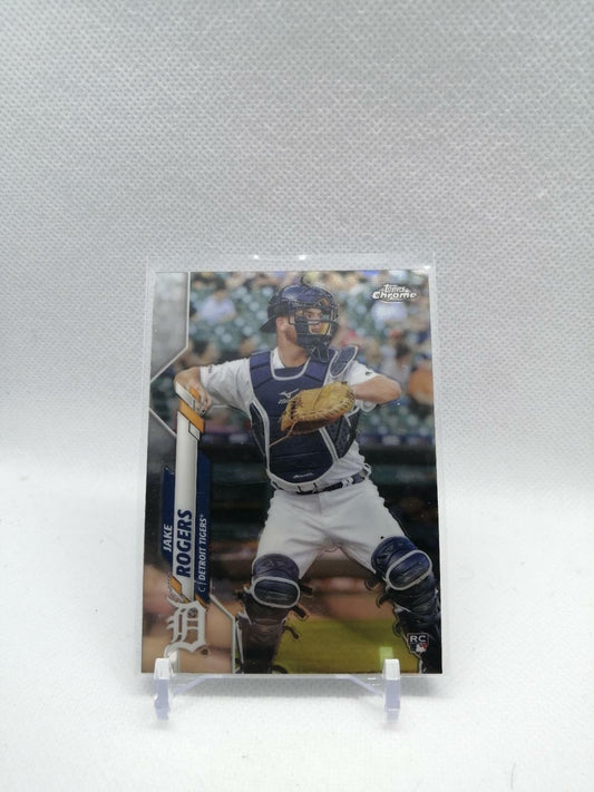 JAKE ROGERS RC 2020 TOPPS CHROME ROOKIE #47 DETROIT TIGERS
