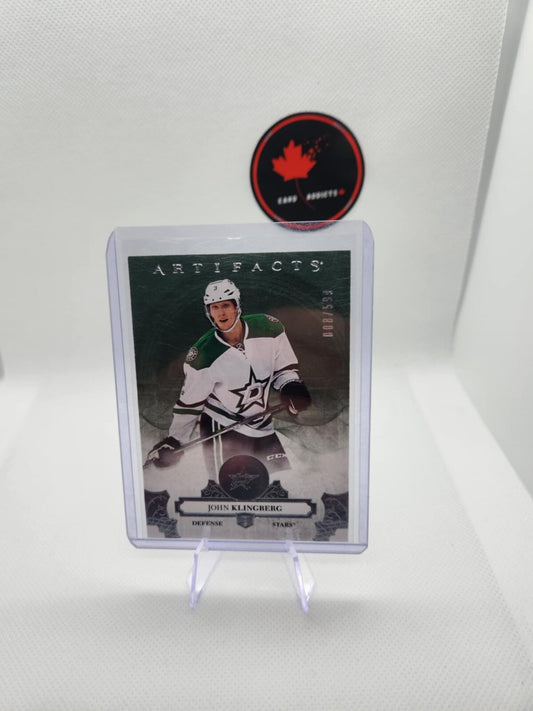 17/18 Artifacts Stars John Klingberg /599 111 Stars