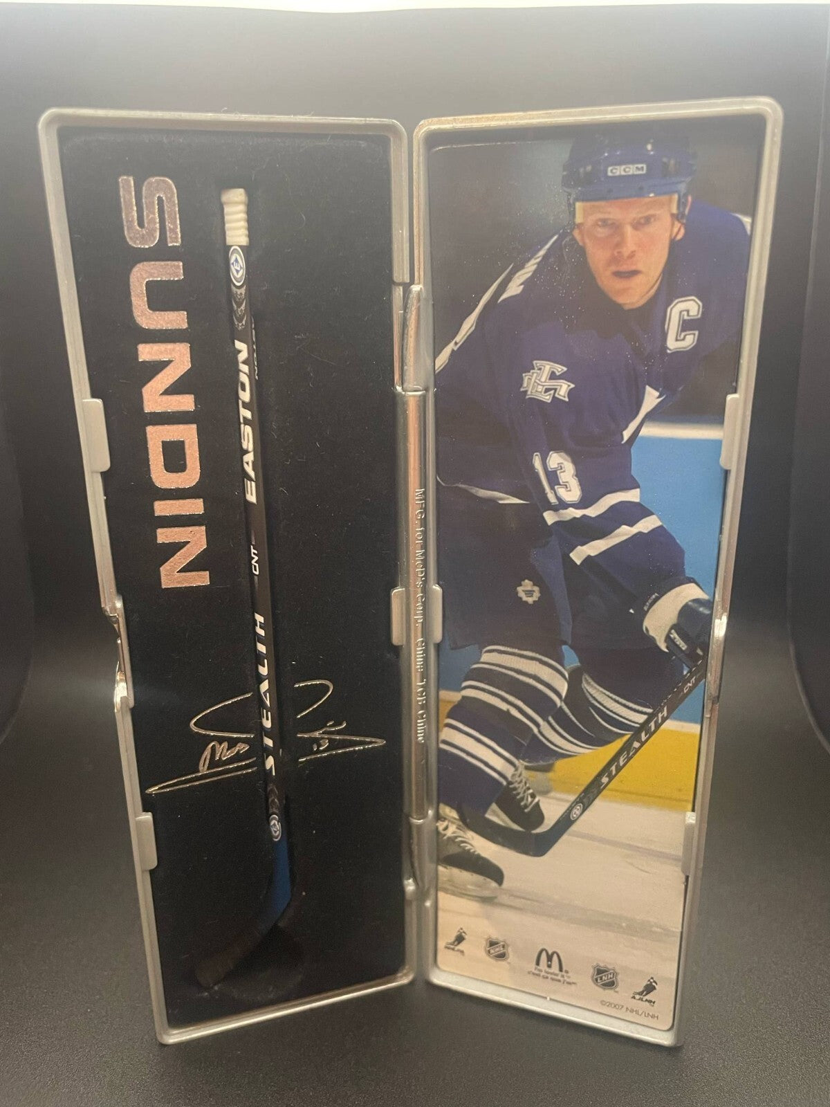 2006-07 Mats Sundin NHL Hockey McDonald’s Star Sticks Collectable Used