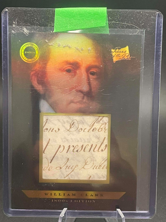 2025 Pieces Of The Past 1800s Edition William CLARK Jumbo RELIC Handwriting #154