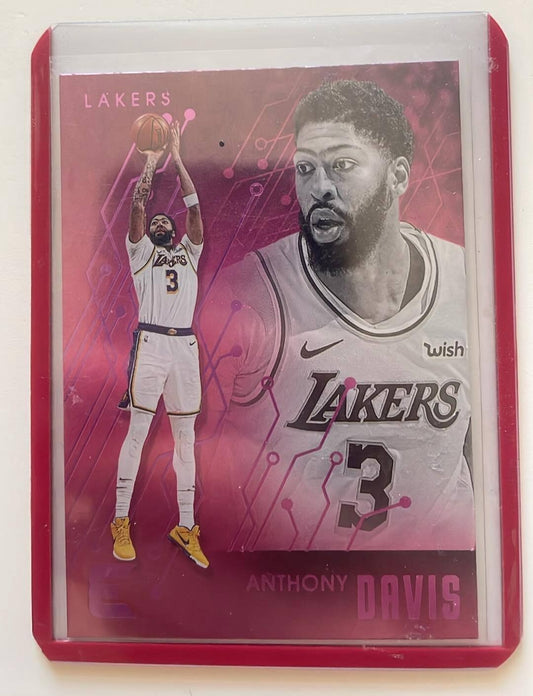 Anthony Davis 2019-20 Panini Chronicles Basketball Essentials Pink Holo Sp #232