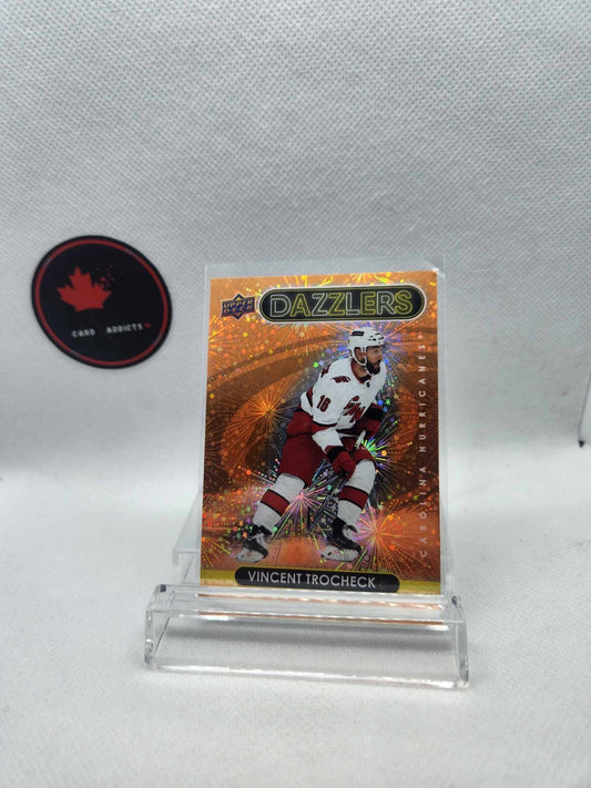 2021-22 Upper Deck Dazzlers Orange #DZ-59 Vincent Trochek