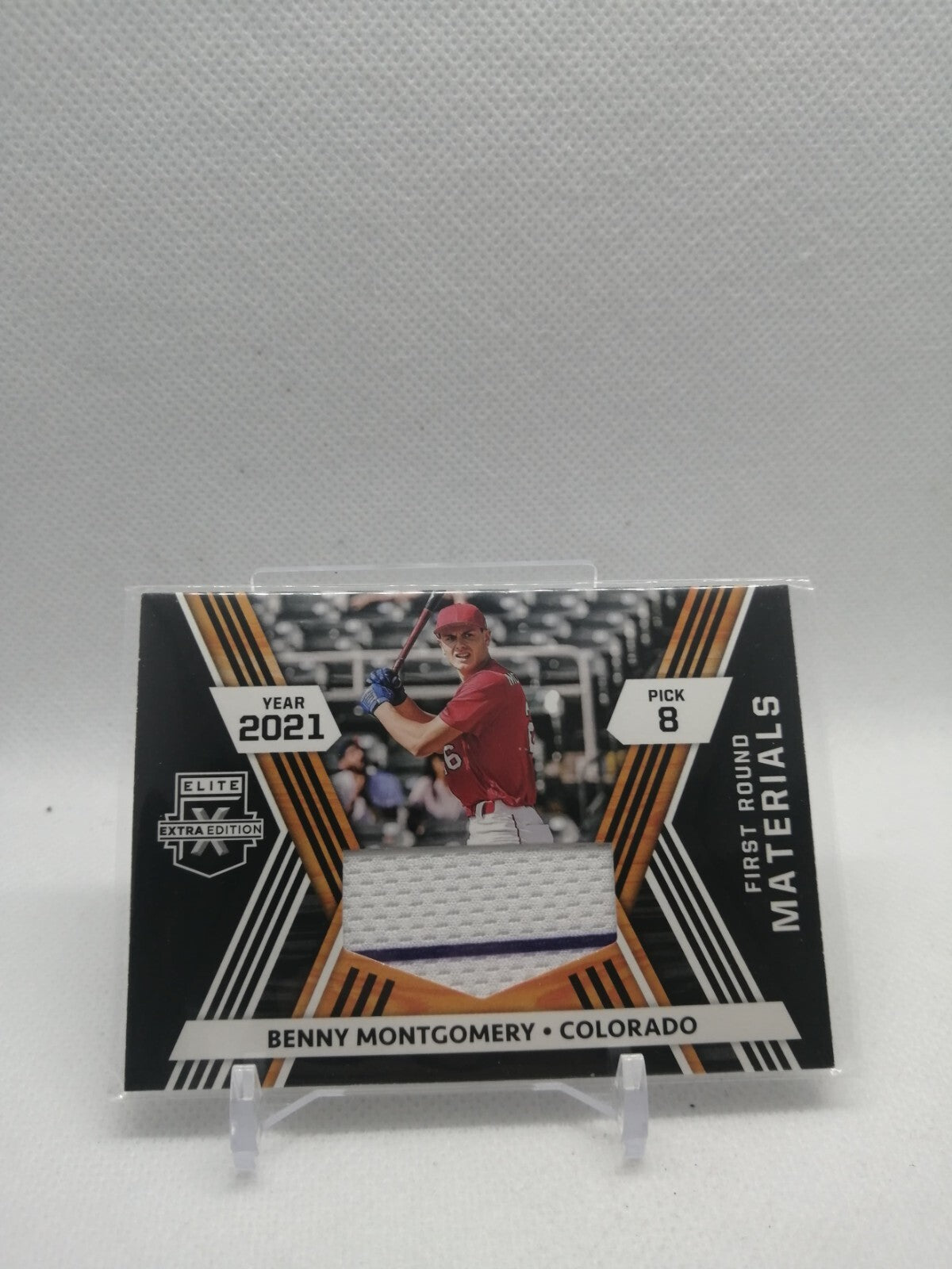 2021 Panini Elite Extra Edition BENNY MONTGOMERY First Round Materials Rookie #8