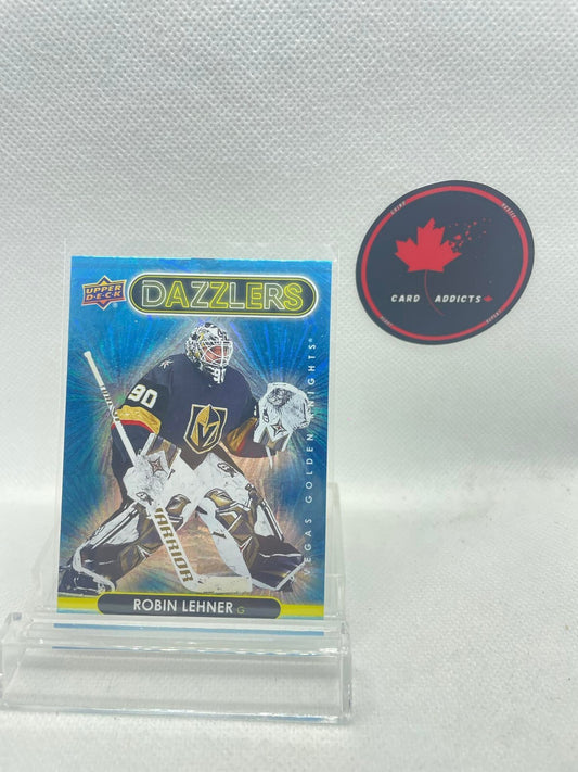 Robin Lehner 2021-22 Upper Deck Dazzlers Blue