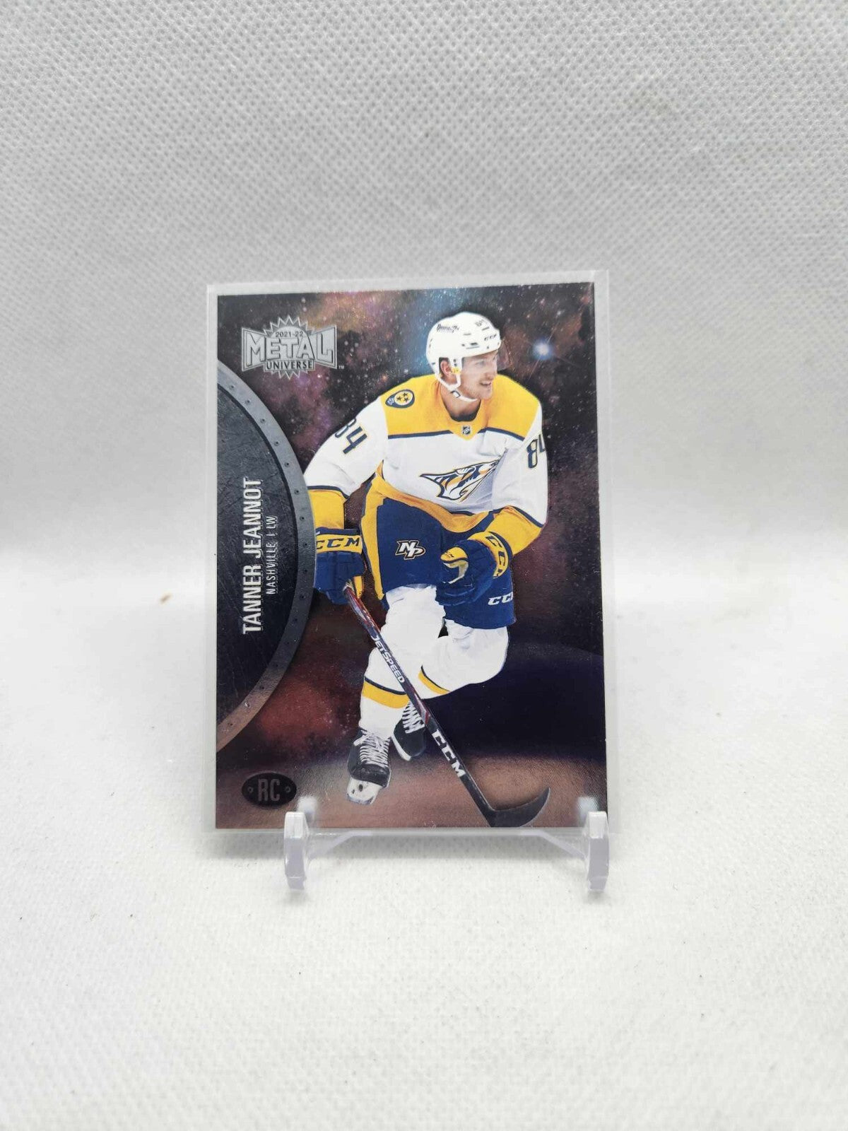 Tanner Jeannot #172 - 2021-22 Skybox Metal Universe - Rookies SP