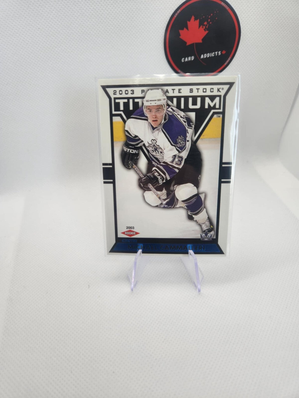 2002-03 Titanium Retail #117 Michael Cammalleri RC