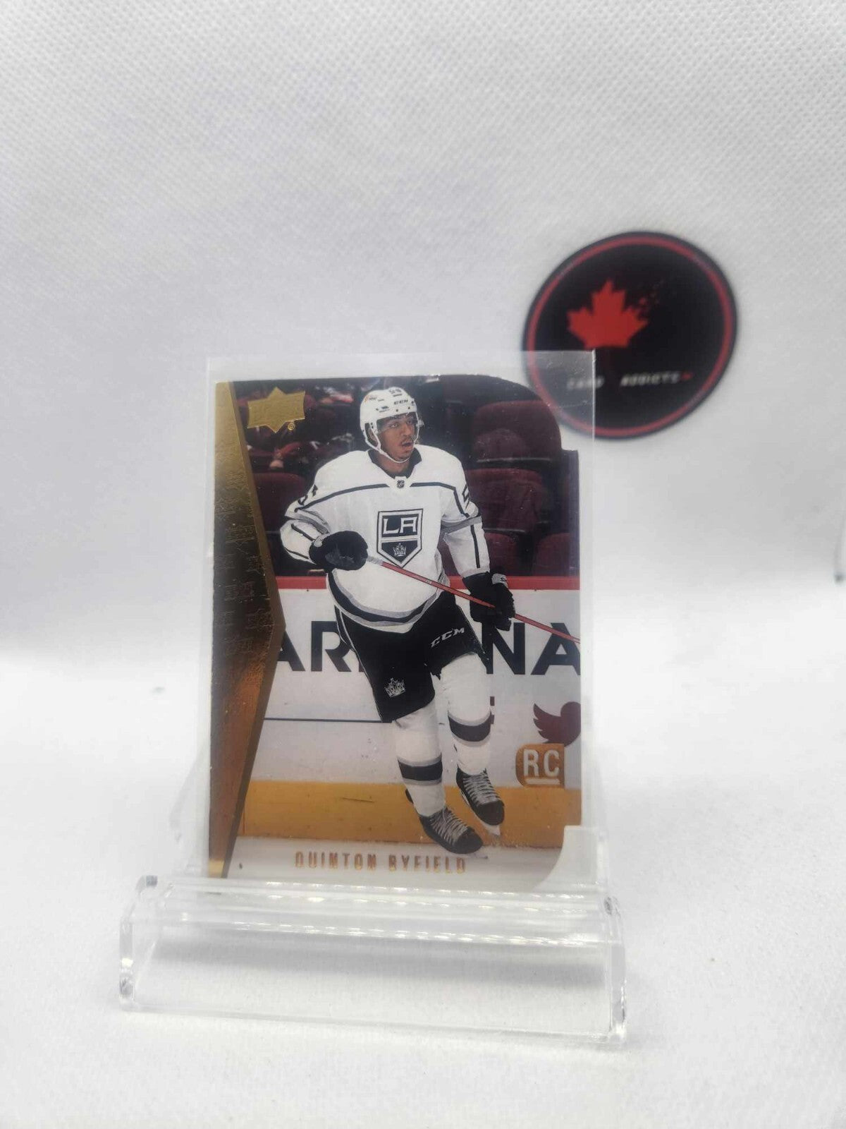 2021-22 Upper Deck Quinton Byfield Die-Cut Rookie #RDT-1 UD Series 1 Rookie