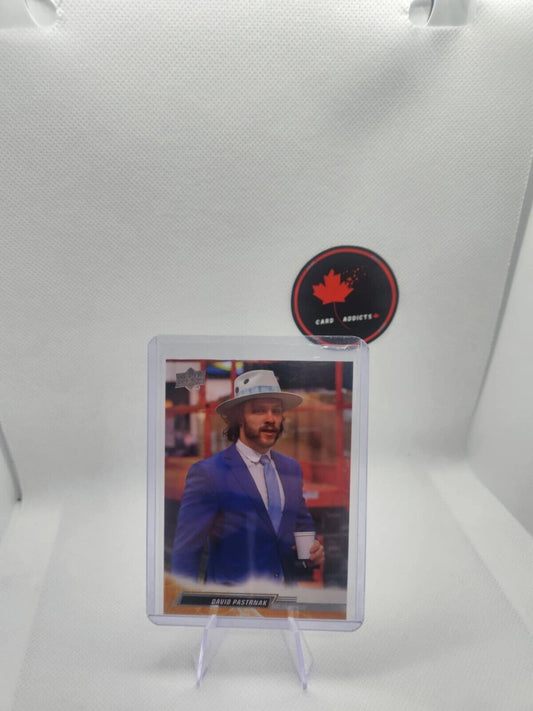 2022-23 UPPER DECK SERIES 1 DAVID PASTRNAK PHOTO SUIT VARIATION SP! #16 BRUINS