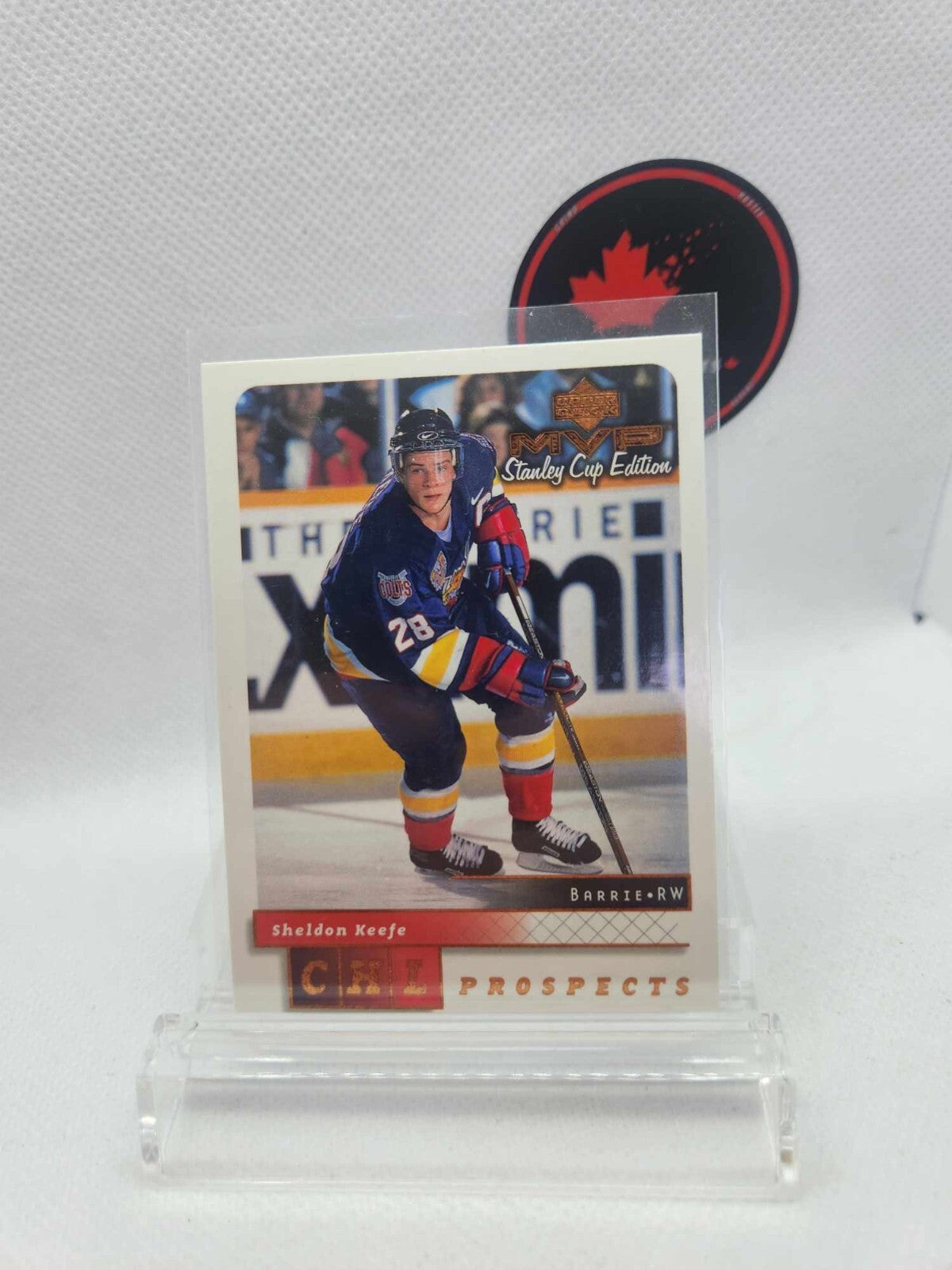 SHELDON KEEFE 1999/00 Upper Deck CHL Prospects #195 ROOKIE Toronto Maple Leafs