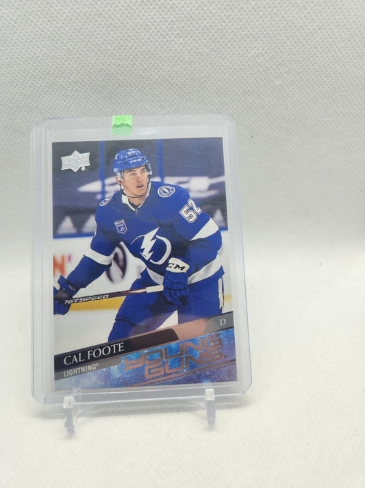 Cal Foote 2020-21 Upper Deck Series 2 Young Guns Lightning Rookie 2 Available