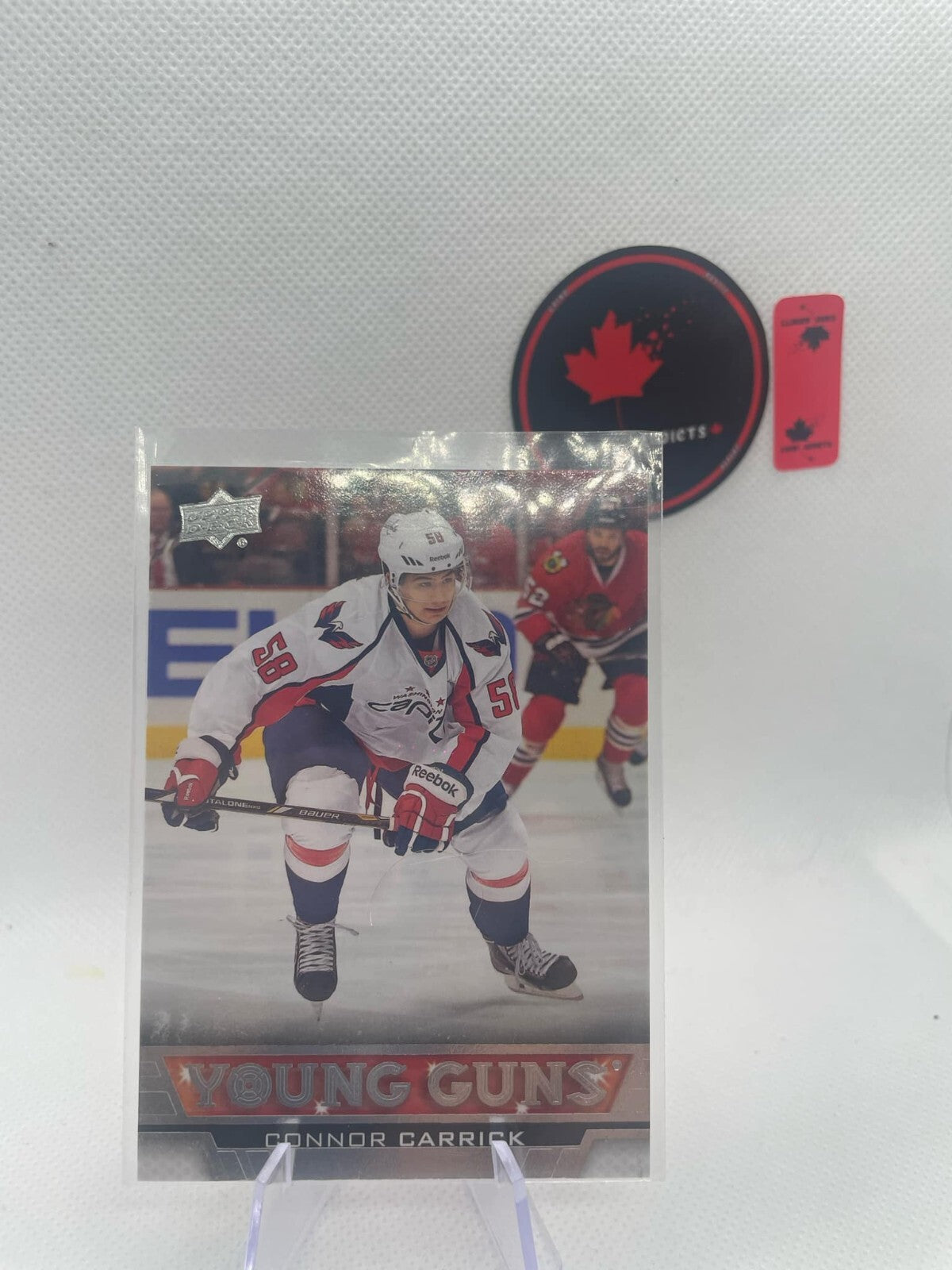 2013-14 UPPER DECK YOUNG GUNS #211 CONNOR CARRICK RC ROOKIE