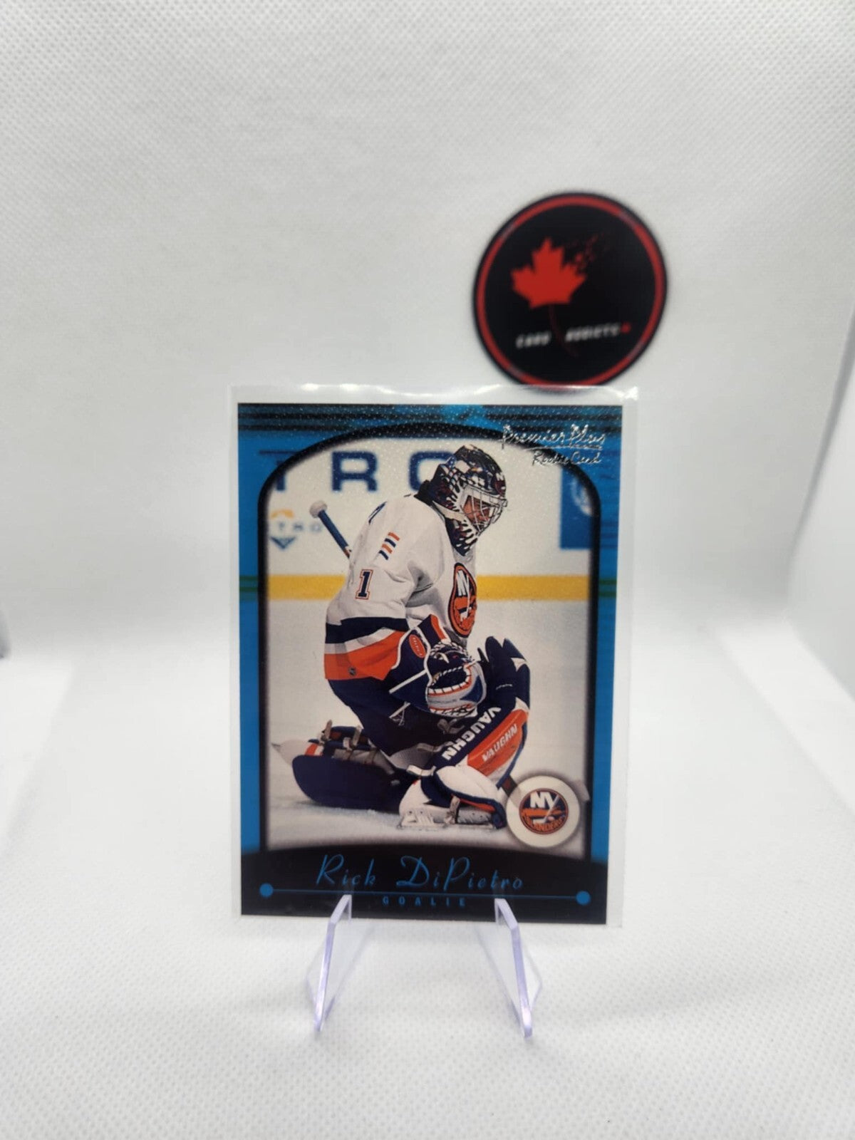 2000-01 Topps Premier Plus - RICK DiPIETRO #127 New York Islanders Rookie RC