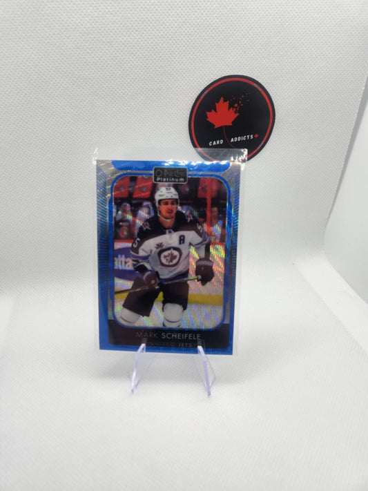 2021-22 OPC Platinum BLUE SURGE Mark Scheifele #184
