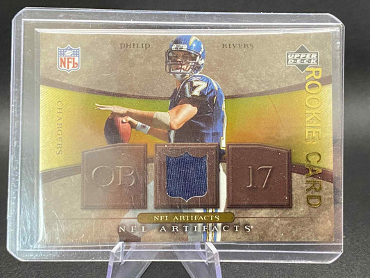 2007 UD Artifacts NFL Artifacts GOLD Philip Rivers #/99