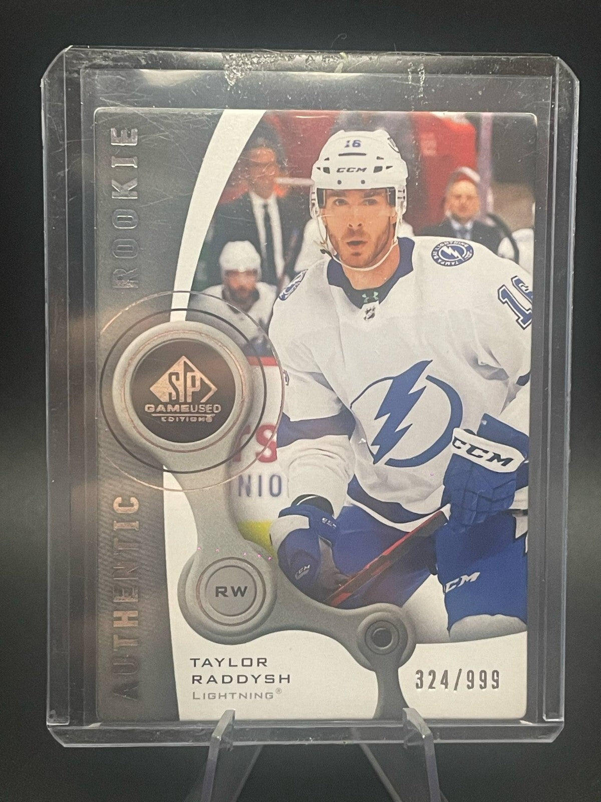 Taylor Raddysh Authentic Rookie /999 SP Game Used 2021-22