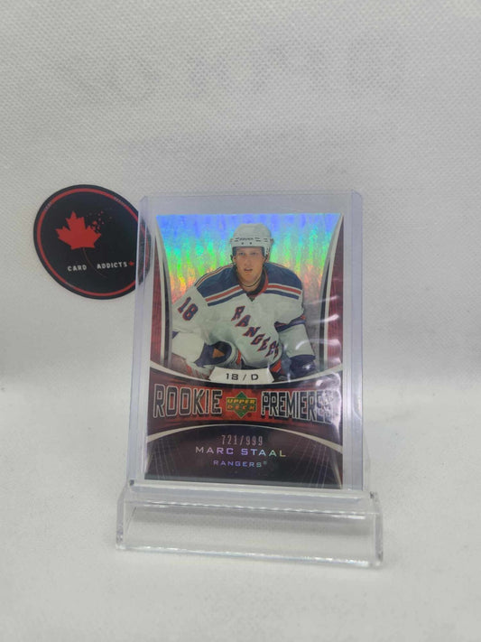 2007-08 Upper Deck Trilogy Rookie Premieres /999 Marc Staal #161 Rookie RC