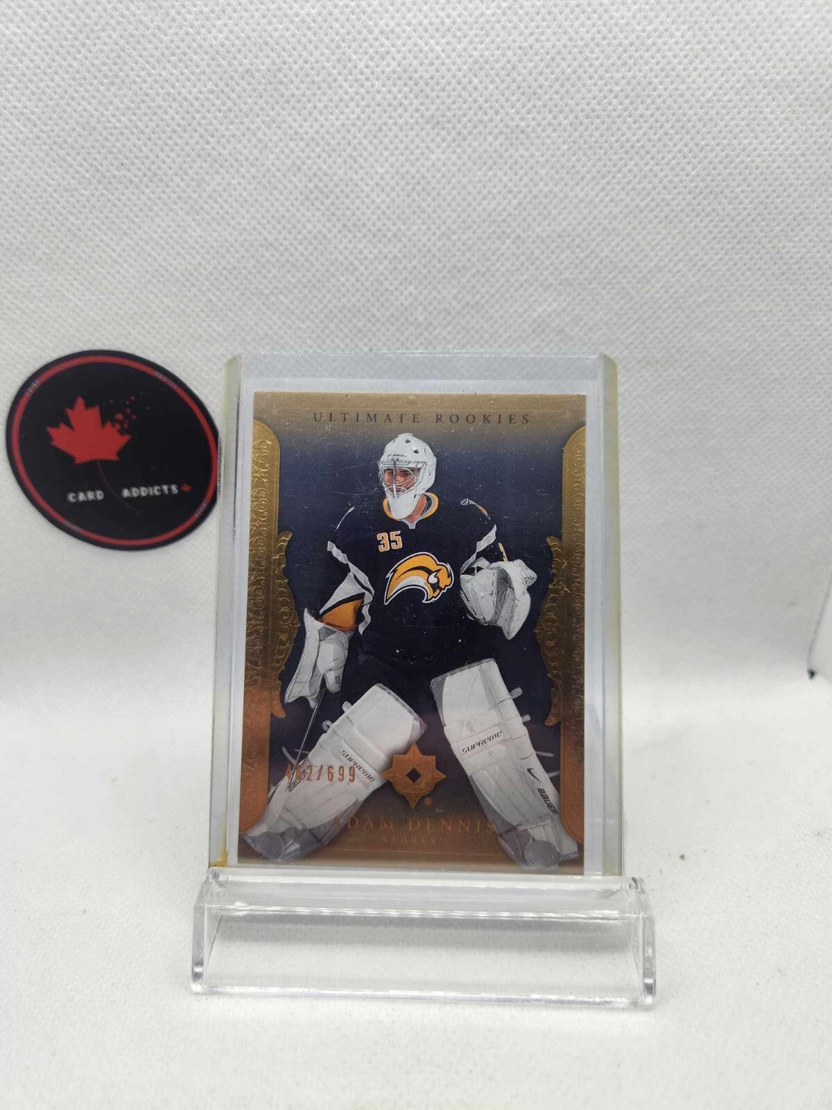 2006-07 Upper Deck Ultimate Collection ROOKIE Adam Dennis Rookie /699 Buffalo
