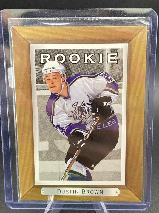 2003-04 Dustin Brown #214 Bee Hive Rookie