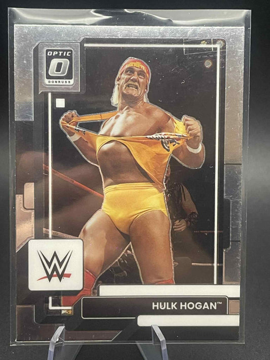 2023 Panini Chronicles WWE - Donruss Optic Hulk Hogan #362 Hulkamania Forever
