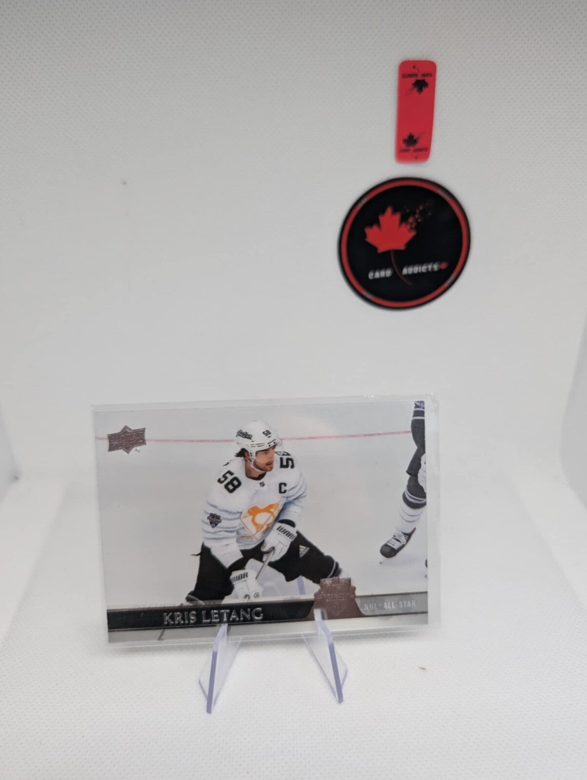 2020-21 UPPER DECK UD KRIS LETANG #674 CLEAR CUT ACETATE