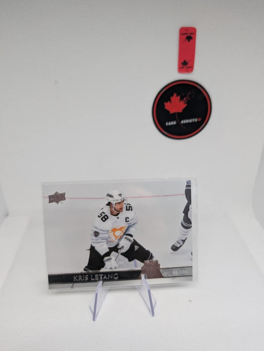 2020-21 UPPER DECK UD KRIS LETANG #674 CLEAR CUT ACETATE