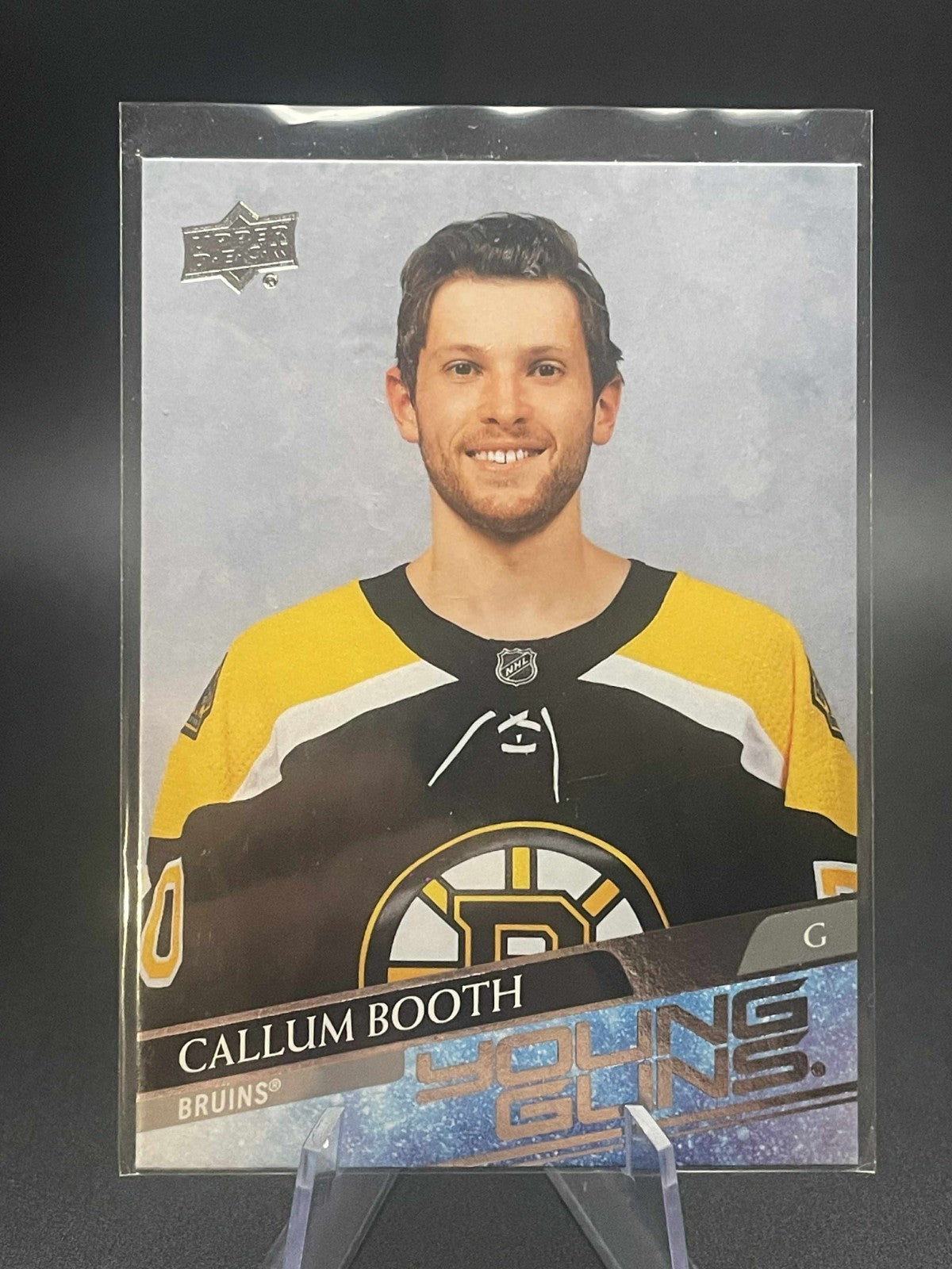 Callum Booth 2020-21 Upper Deck Extended Series Young Guns