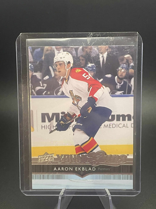 2014-15 Upper Deck Aaron Ekblad Young Guns #225 Rookie Card RC
