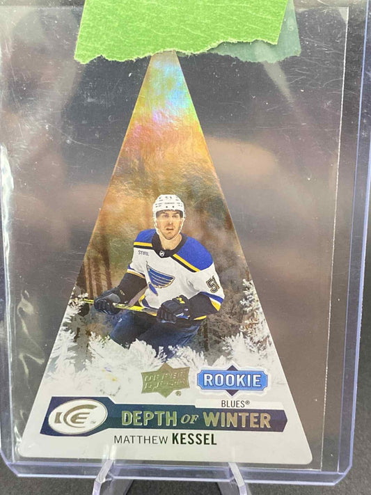 2023-24 Upper Deck Ice MATTHEW KESSEL Rookie Depth of Winter Die-Cut #DW-56