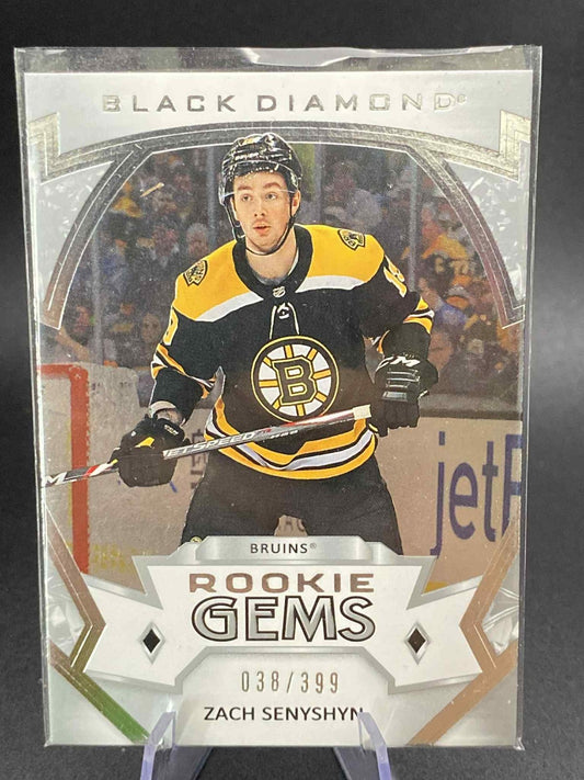 2019-20 Upper Deck Black Diamond Rookie Gems #RG-ZS Zach Senyshyn /399