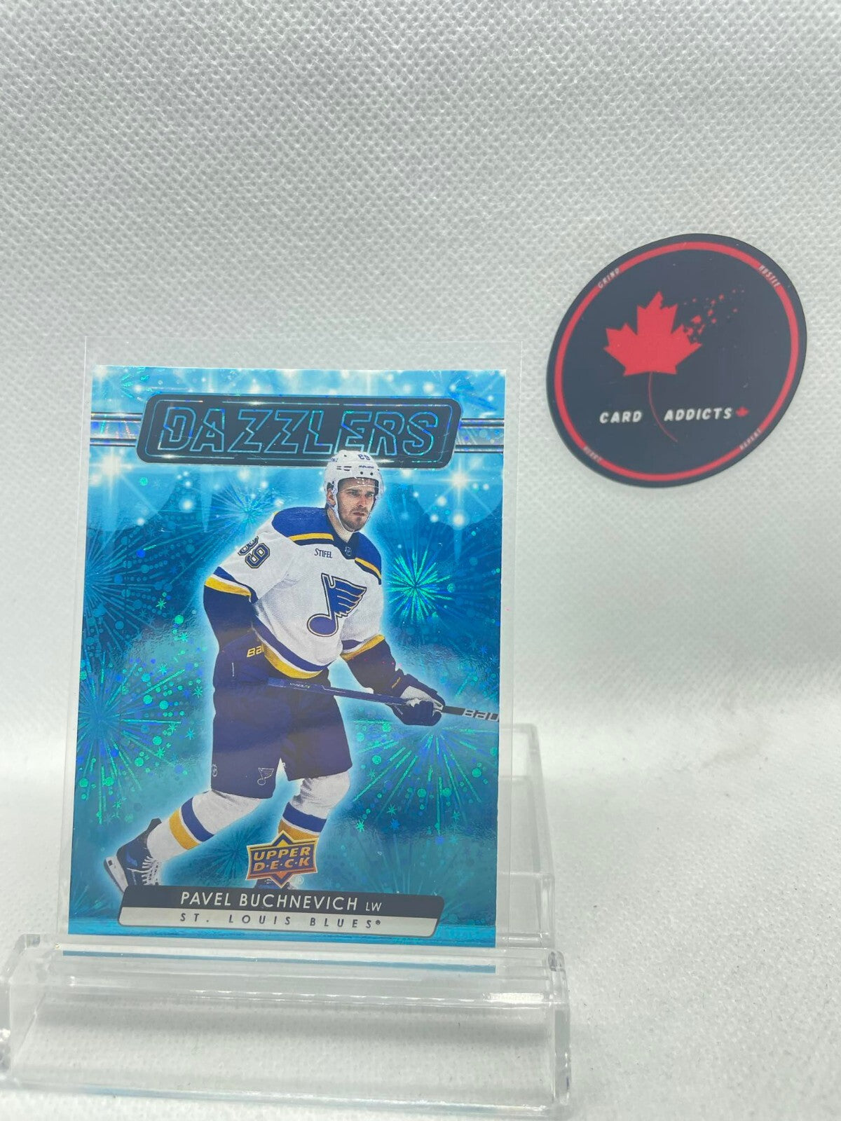 2023-24 UD Upper Deck Series 1 NHL Hockey Blue Dazzlers Pavel Buchnevich DZ-10