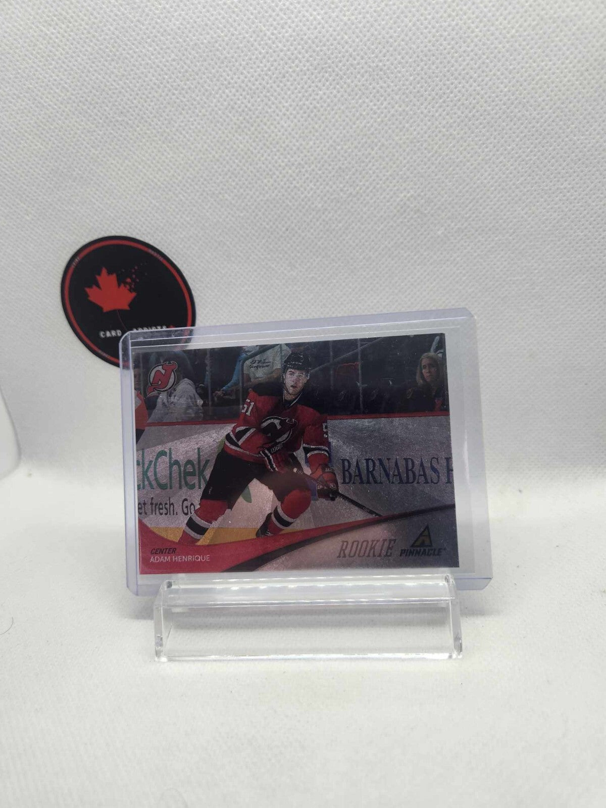2011-12 Pinnacle Devils Hockey Card #266 Adam Henrique Rookie