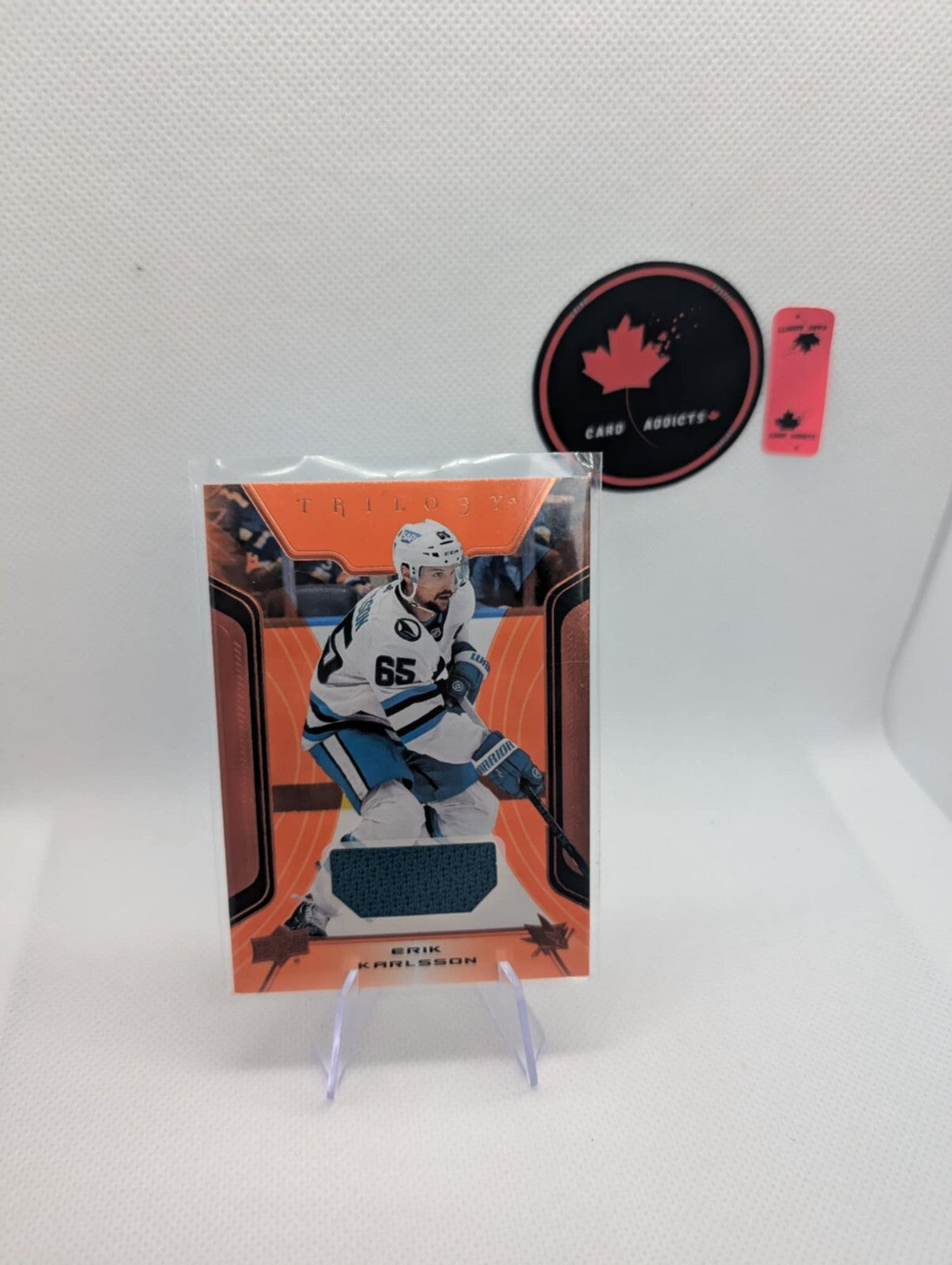 Erik Karlsson #42 Trilogy Jersey 2023-24 SJ Sharks/ Pittsburgh