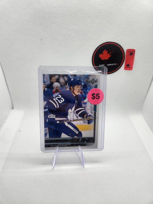 2018-19 Travis Dermott Upper Deck Young Guns Rookie Card #228