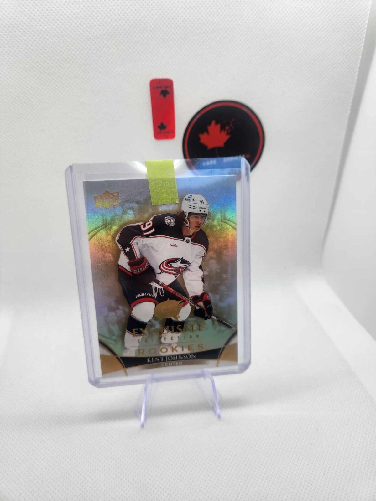 Kent Johnson Exquisite Collection Rookies /399 - 2022/23 Black Diamond