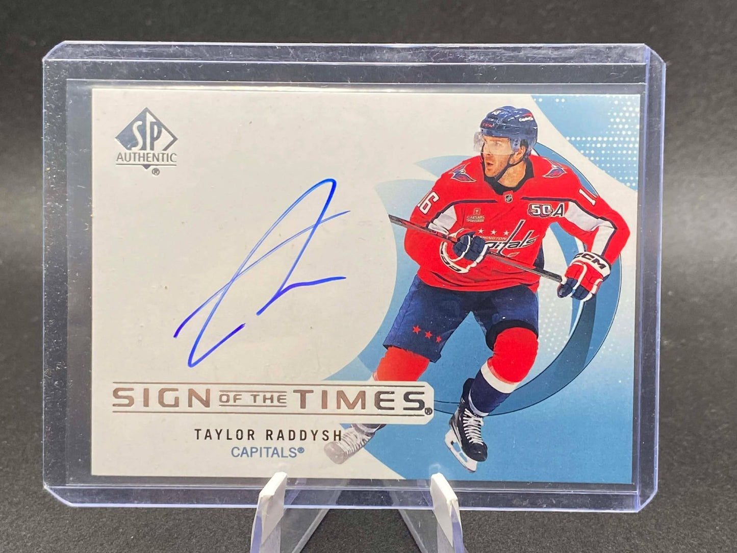 2024-25 SP Authentic Sign of the Times Auto Taylor Raddysh #SOTT-TR Signatures