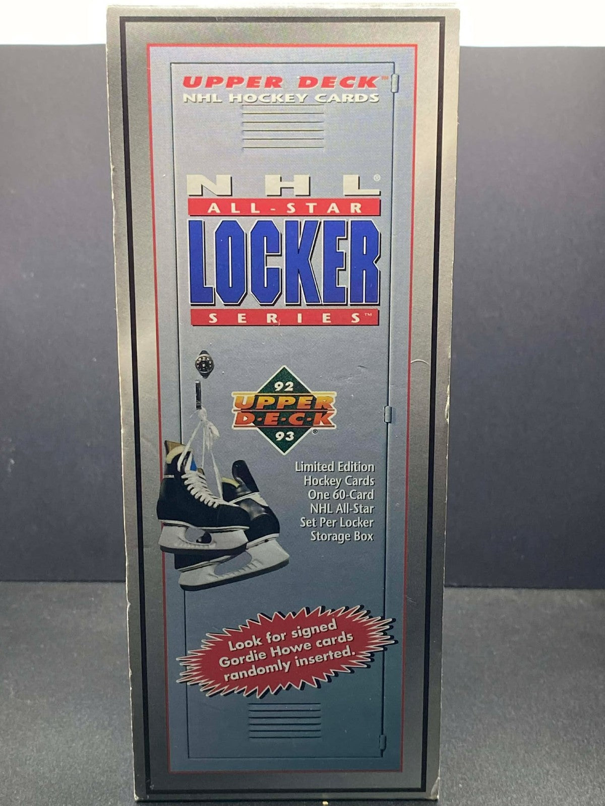 1992-1993 Upper Deck NHL All Star Locker Series - Gretzky! With The Cards!
