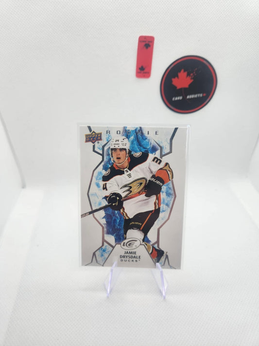 2021-22 JAMIE DRYSDALE UPPER DECK ICE ROOKIE RC Anaheim Ducks