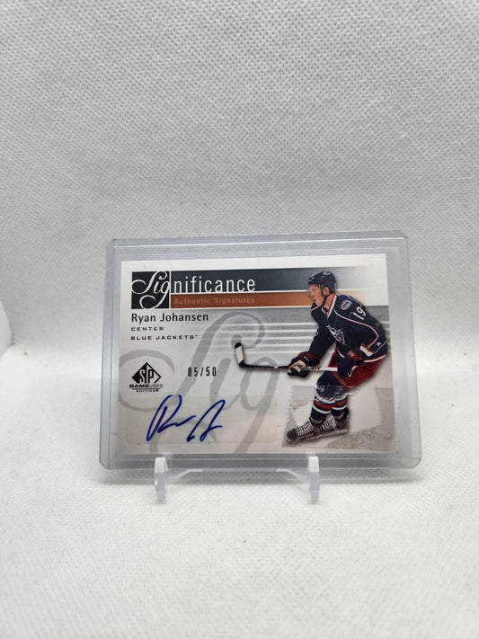 2011-12 SP Game Used SIGnificance #SIGRJ Ryan Johansen /50