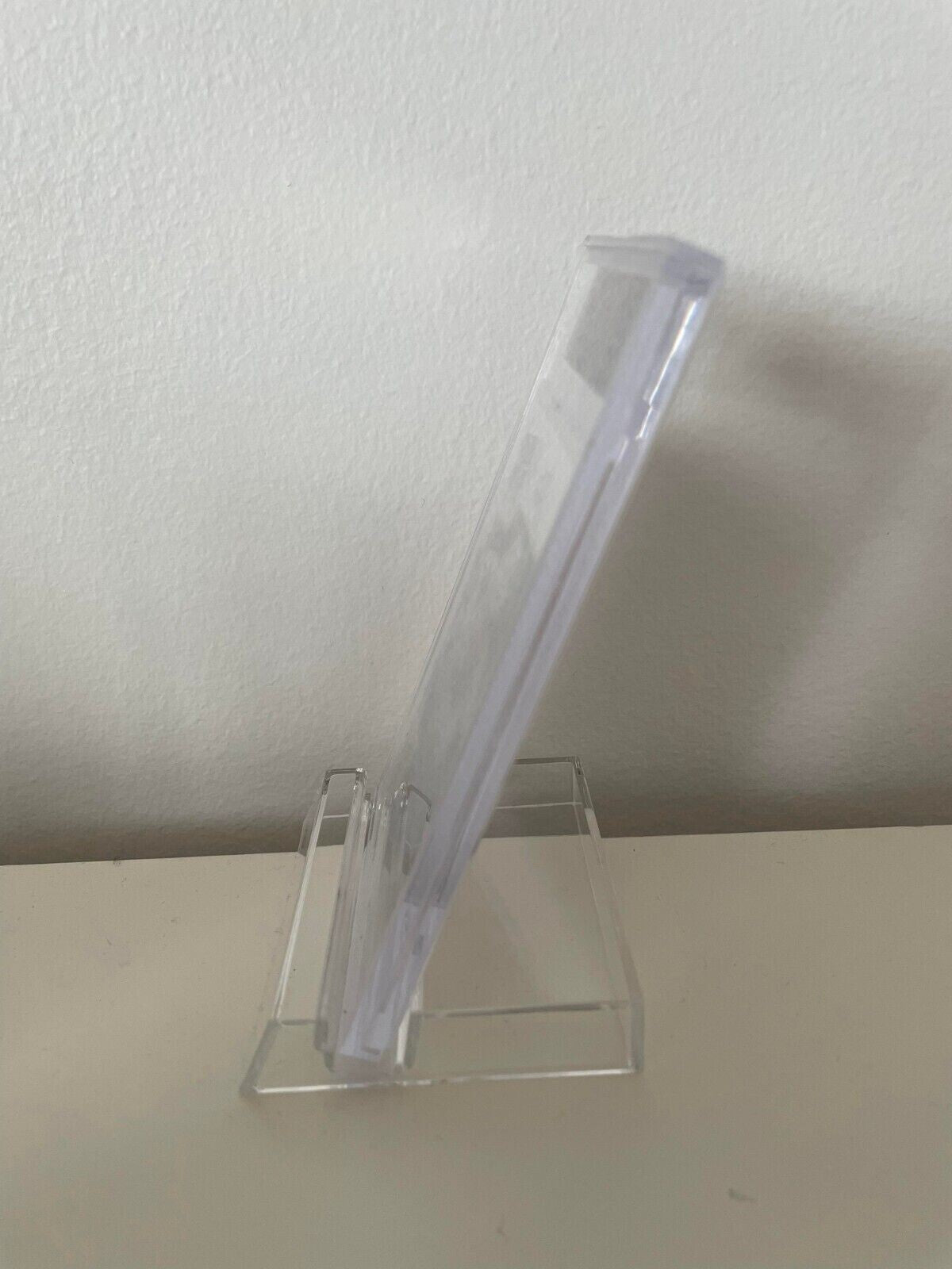 Lot of 2 Plastic Display Stand For Graded Cards Slab Holder Fits Most: PSA BGS