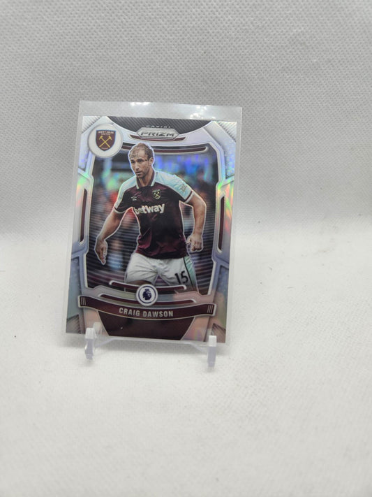 Craig Dawson 2021-22 Panini Premier League Prizm Silver West Ham United