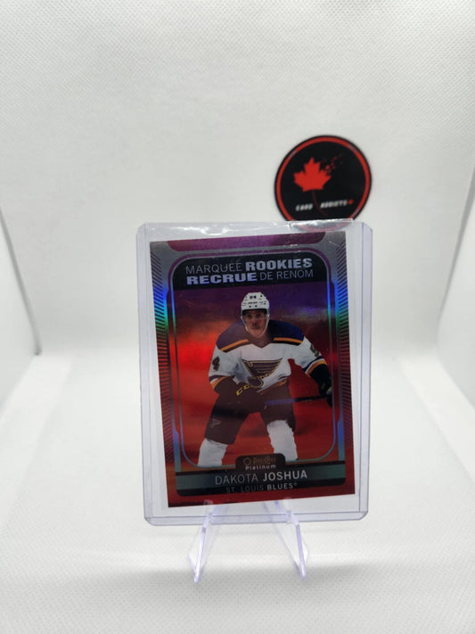 2021-22 21/22 Platinum Sunset ROOKIE #242 Dakota Joshua St. Louis Blues