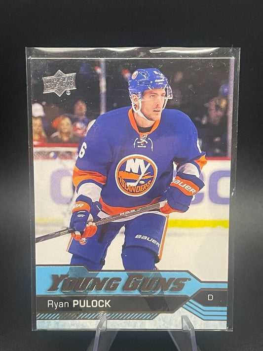 2016-17 Upper Deck Series 2 UD Young Guns YG Ryan Pulock Rookie Card RC
