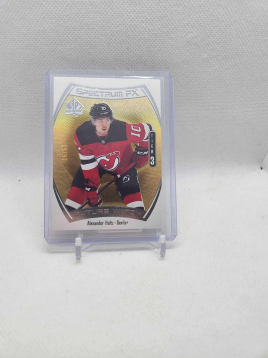 2021-22 SP Authentic ALEXANDER HOLTZ Spectrum FX Gold #16/50 Tier 3 Rookie
