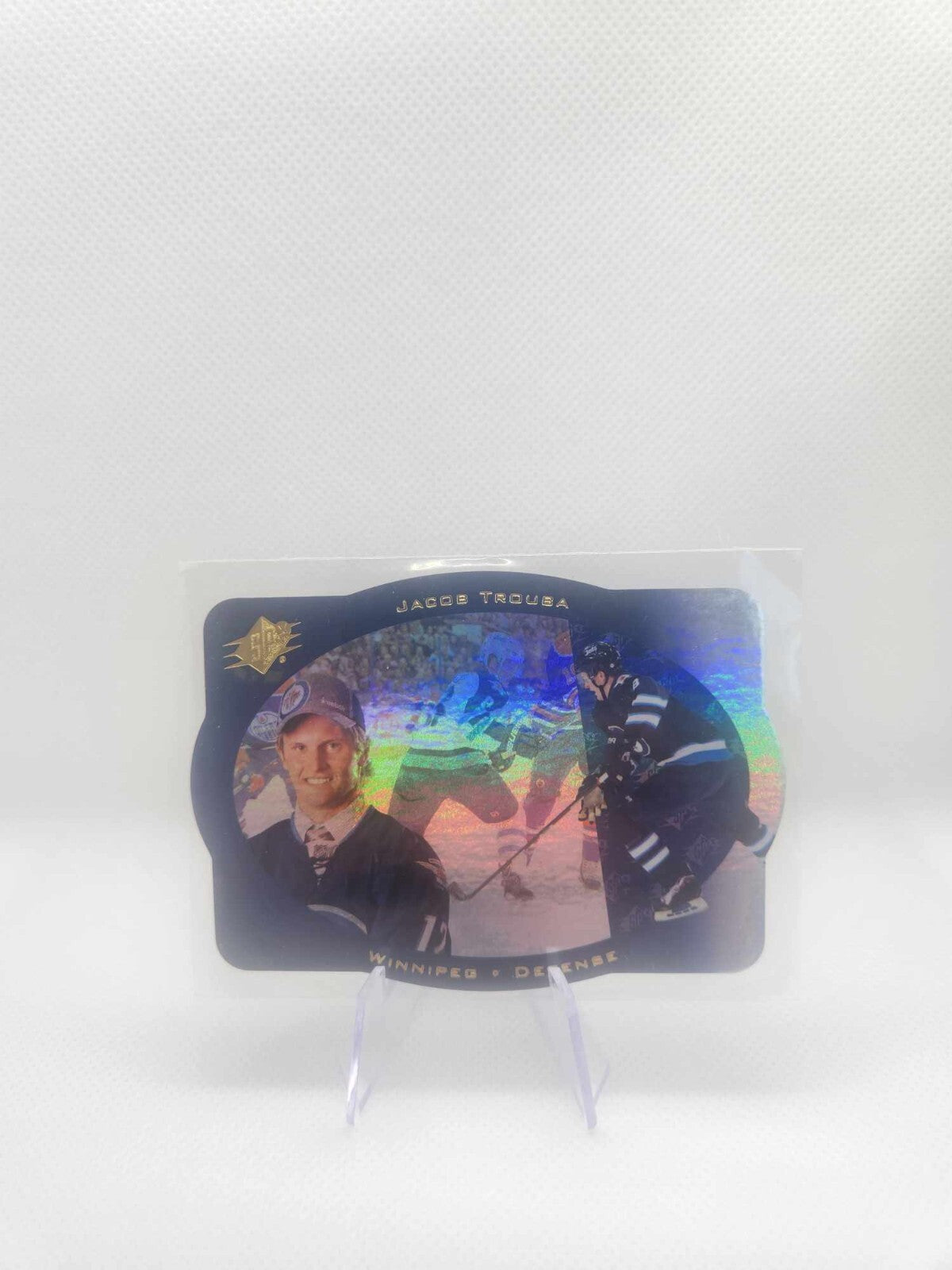 2013-14 UPPER DECK SPX JACOB TROUBA #48 DIE CUT ROOKIE RC