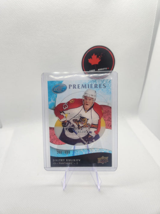 DMITRY KULIKOV - 2009 Upper Deck Ice Premieres #155, /499