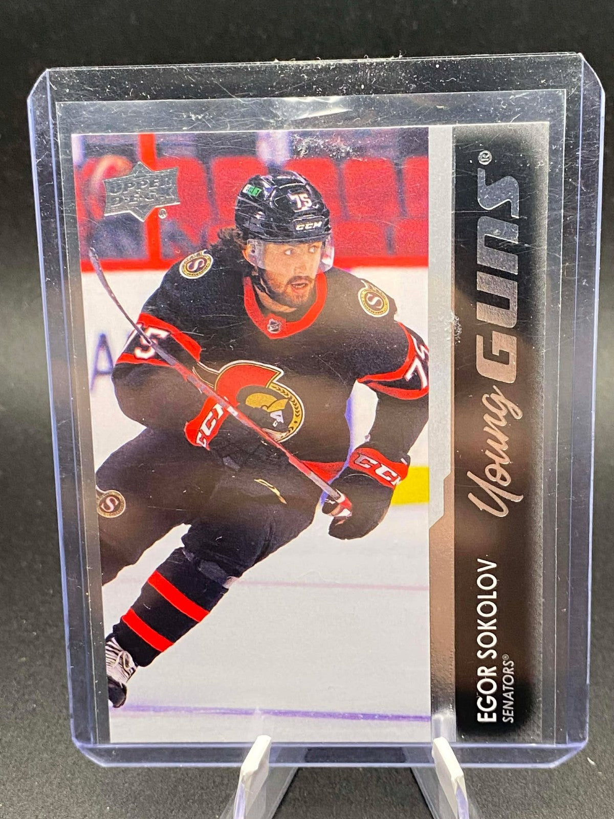 2021-22 Upper Deck Young Guns Hockey Rookie RC #717 Egor Sokolov
